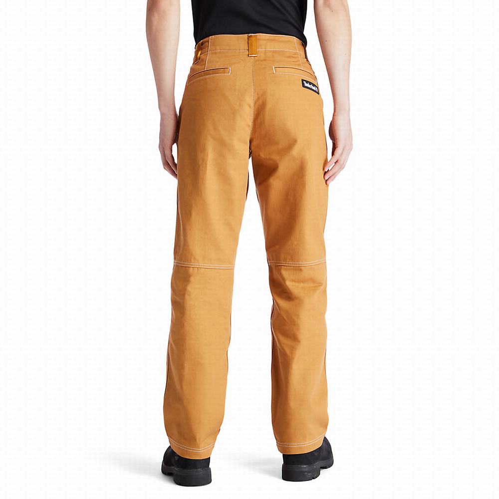 Nohavice Timberland Workwear Panske Žlté | LF6095824