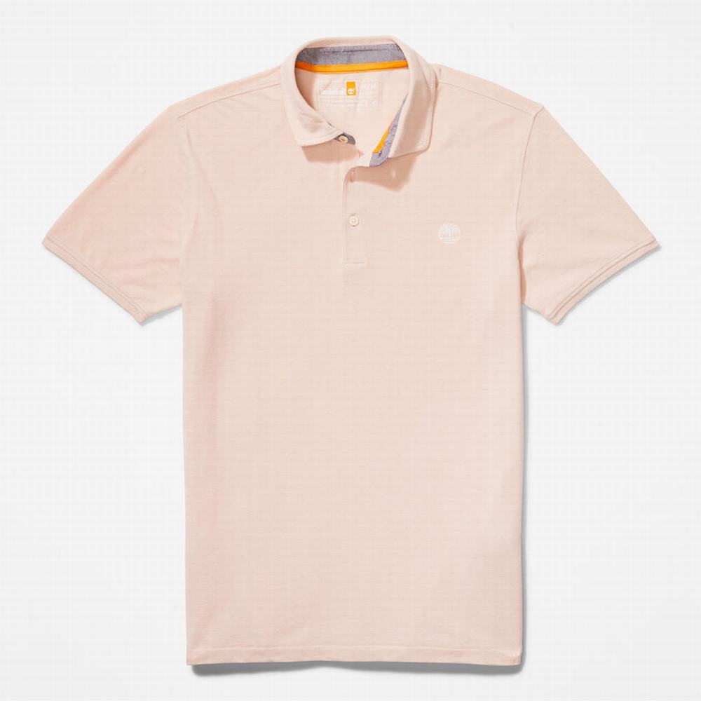 Polokosele Timberland Baboosic Brook Oxford Polo Panske Svetlo Ruzove | ZD2437691