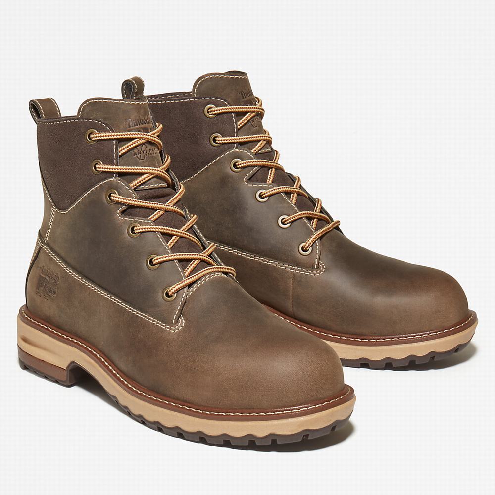 Pracovne Cizmy Timberland 6-inch Hightower Worker Boot Damske Hnede | BH4109286