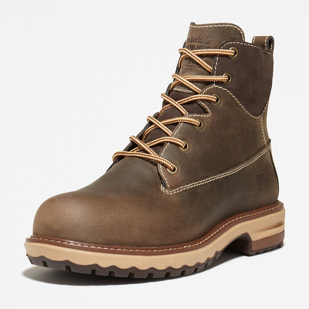 Pracovne Cizmy Timberland 6-inch Hightower Worker Boot Damske Hnede | BH4109286