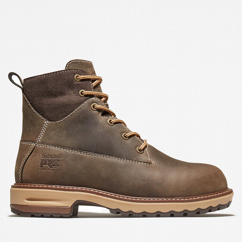 Pracovne Cizmy Timberland 6-inch Hightower Worker Boot Damske Hnede | BH4109286