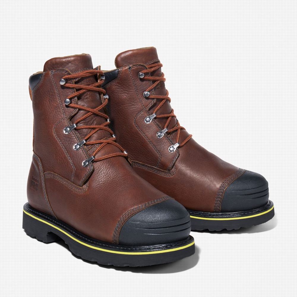 Pracovne Cizmy Timberland Bannack Met Guard Alloy Spicou Panske Hnede | FY5713082