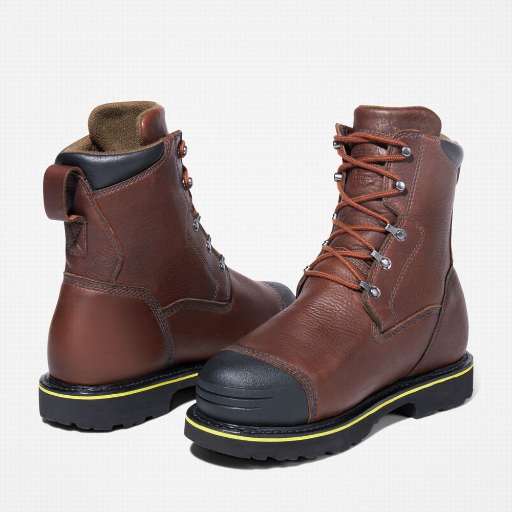 Pracovne Cizmy Timberland Bannack Met Guard Alloy Spicou Panske Hnede | FY5713082