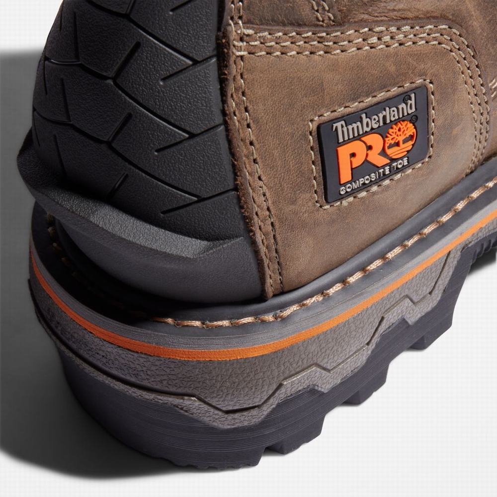 Pracovne Cizmy Timberland Boondock HD Logger Composite Spicou Waterproof Panske Káva | EN8295706