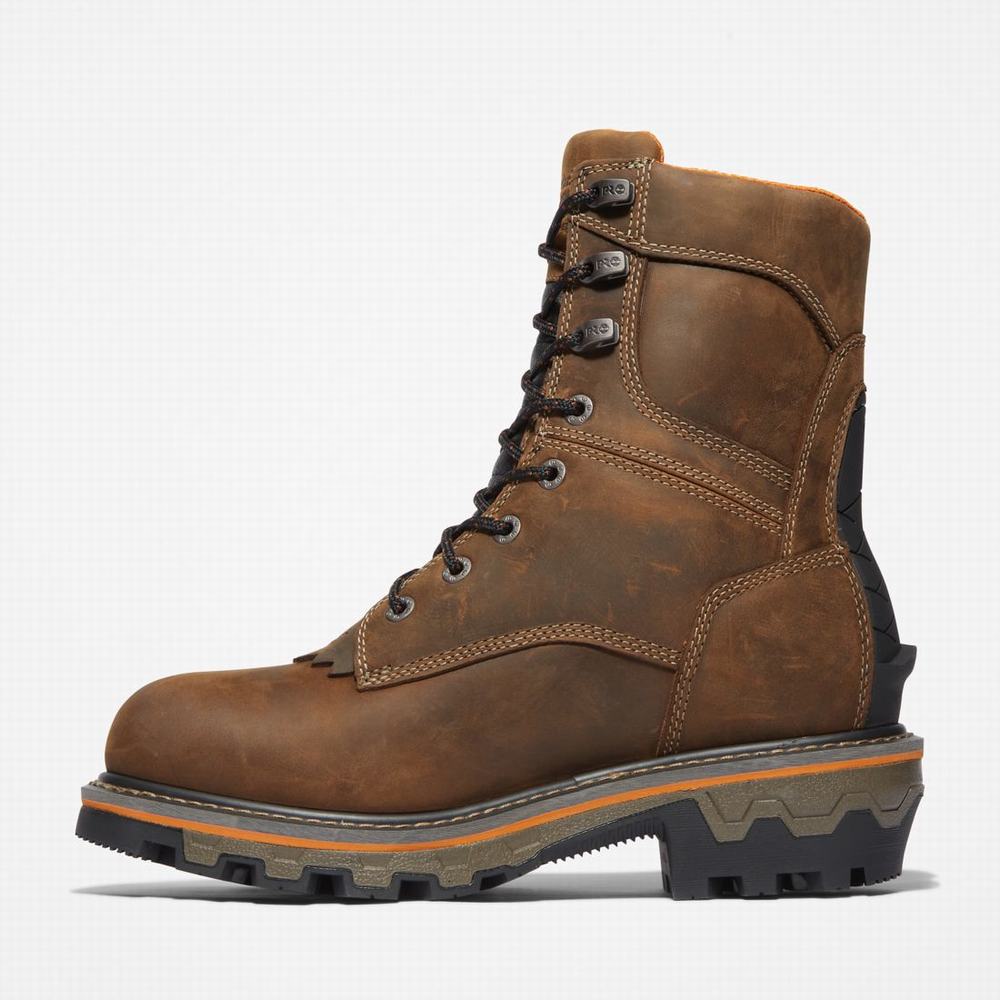 Pracovne Cizmy Timberland Boondock HD Logger Waterproof Panske Hnede | WR1762948