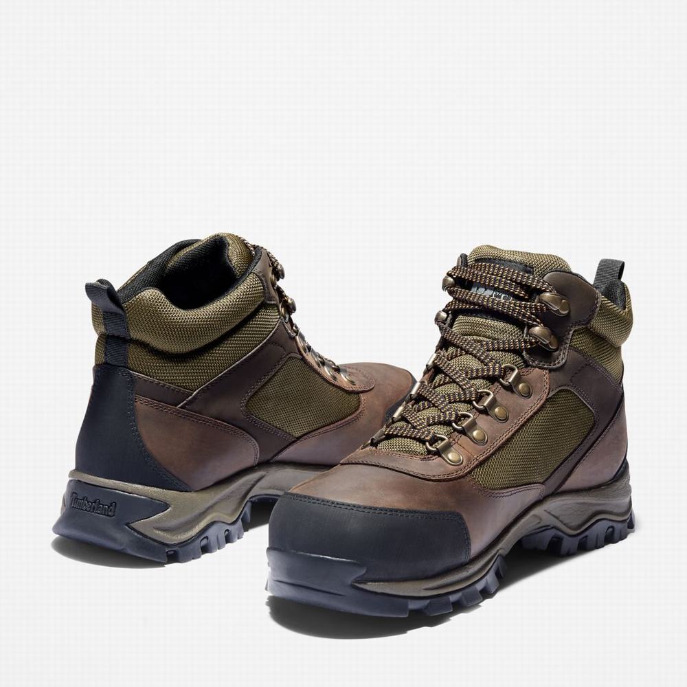 Pracovne Cizmy Timberland Keele Ridge Steel Spicou Waterproof Panske Hnede | XM0849213