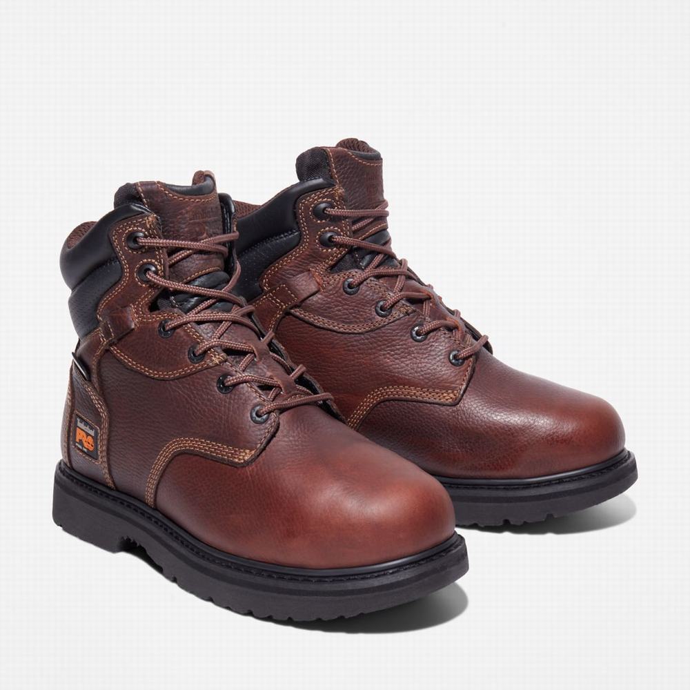 Pracovne Cizmy Timberland Met Guard Steel Spicou Panske Bordove | DI6519283