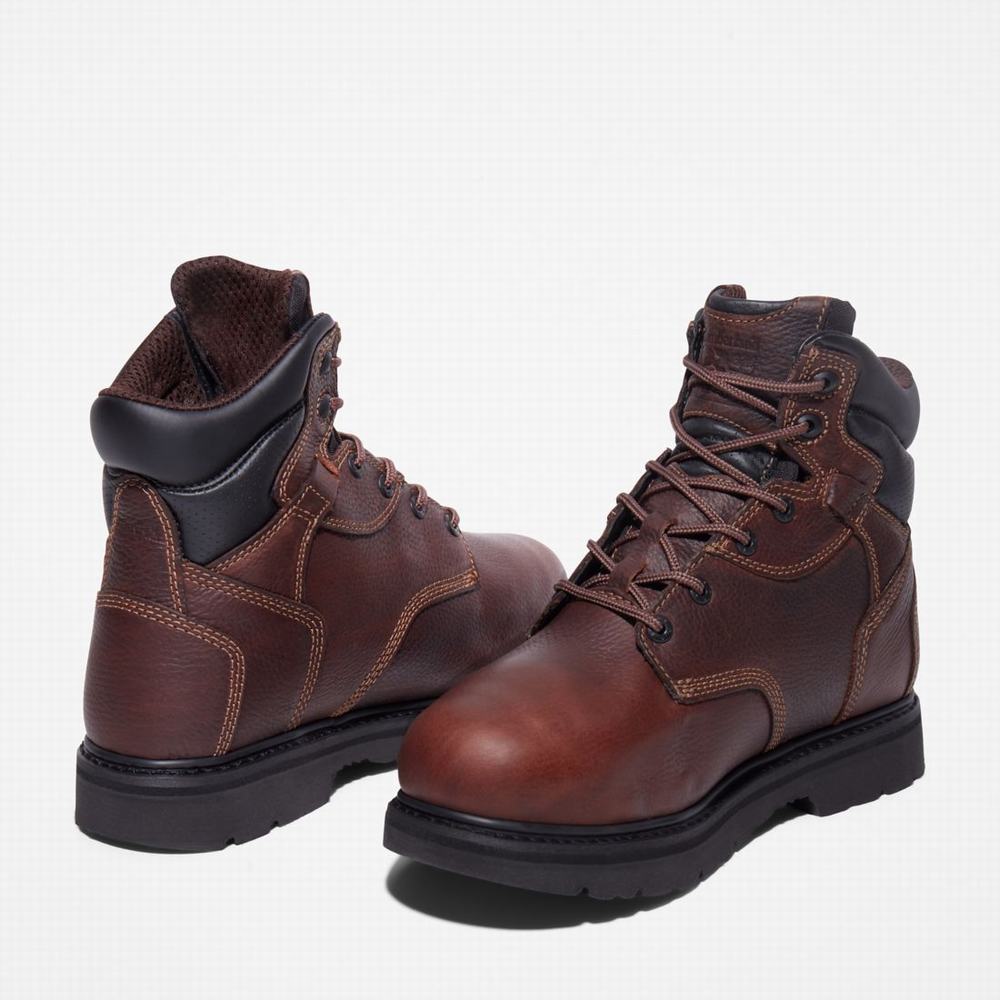 Pracovne Cizmy Timberland Met Guard Steel Spicou Panske Bordove | DI6519283