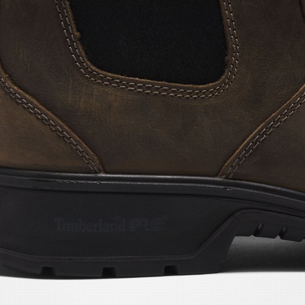 Pracovne Cizmy Timberland Nashoba Bežná Composite Spicou Panske Káva | IF7194268