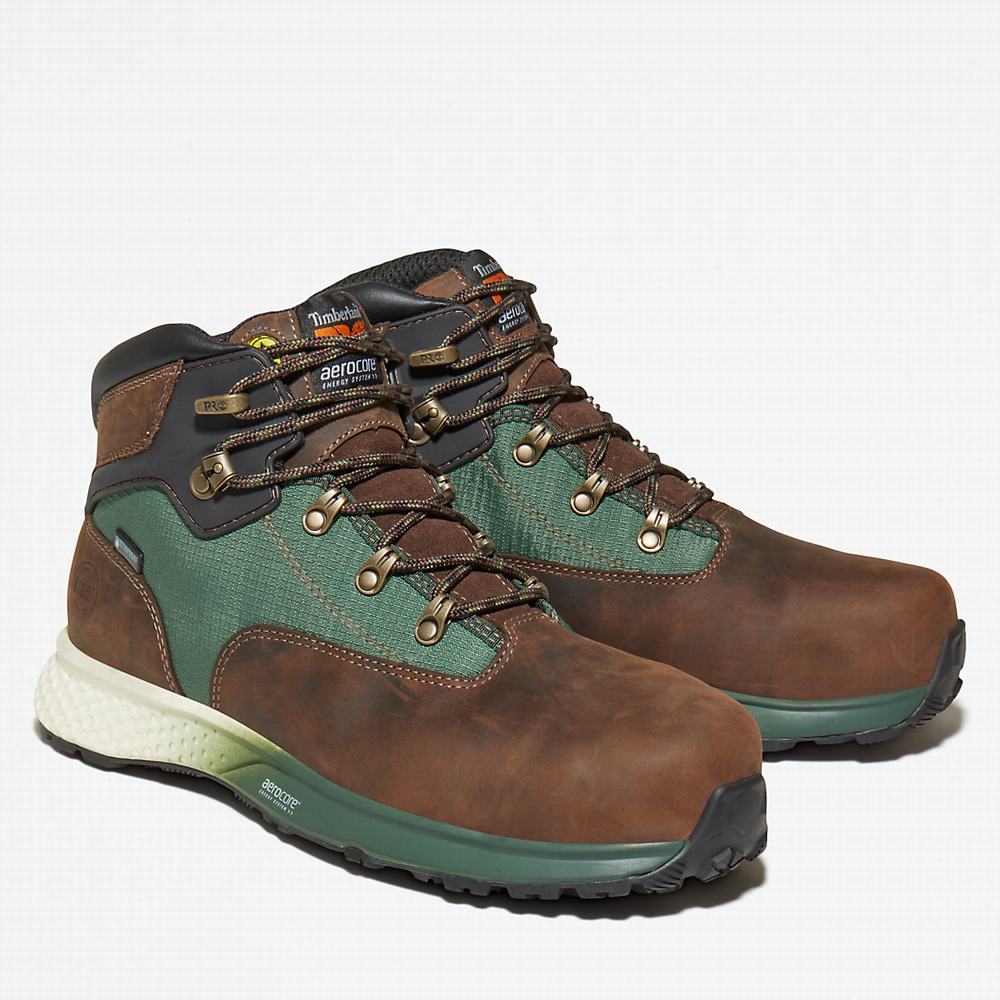 Pracovne Cizmy Timberland PRO® Euro Hiker Panske Hnede | GB5018674