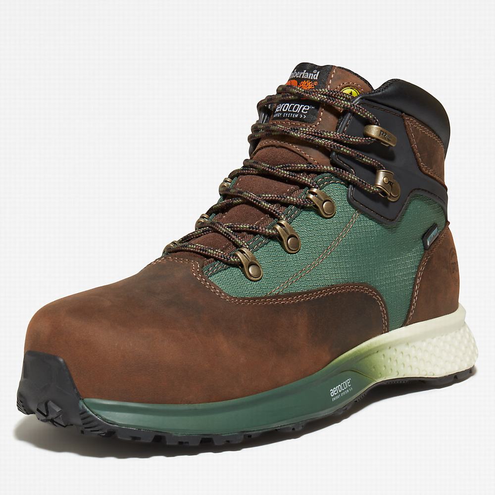 Pracovne Cizmy Timberland PRO® Euro Hiker Panske Hnede | GB5018674