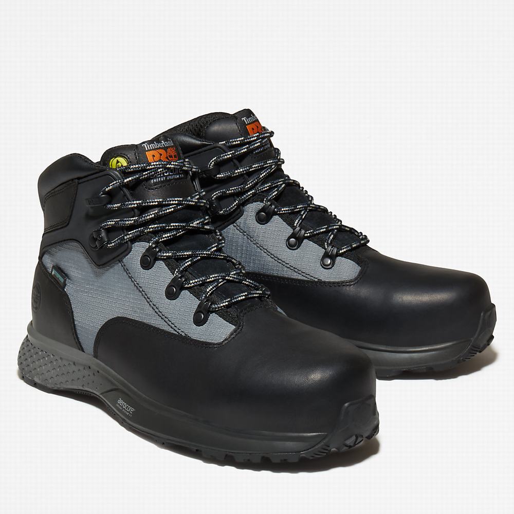 Pracovne Cizmy Timberland PRO® Euro Hiker Panske Čierne | XQ8564319