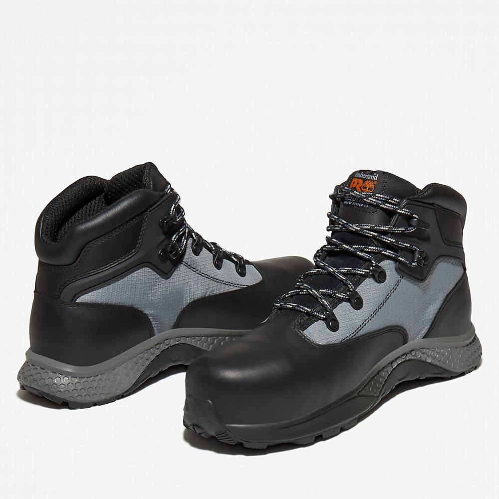 Pracovne Cizmy Timberland PRO® Euro Hiker Panske Čierne | XQ8564319