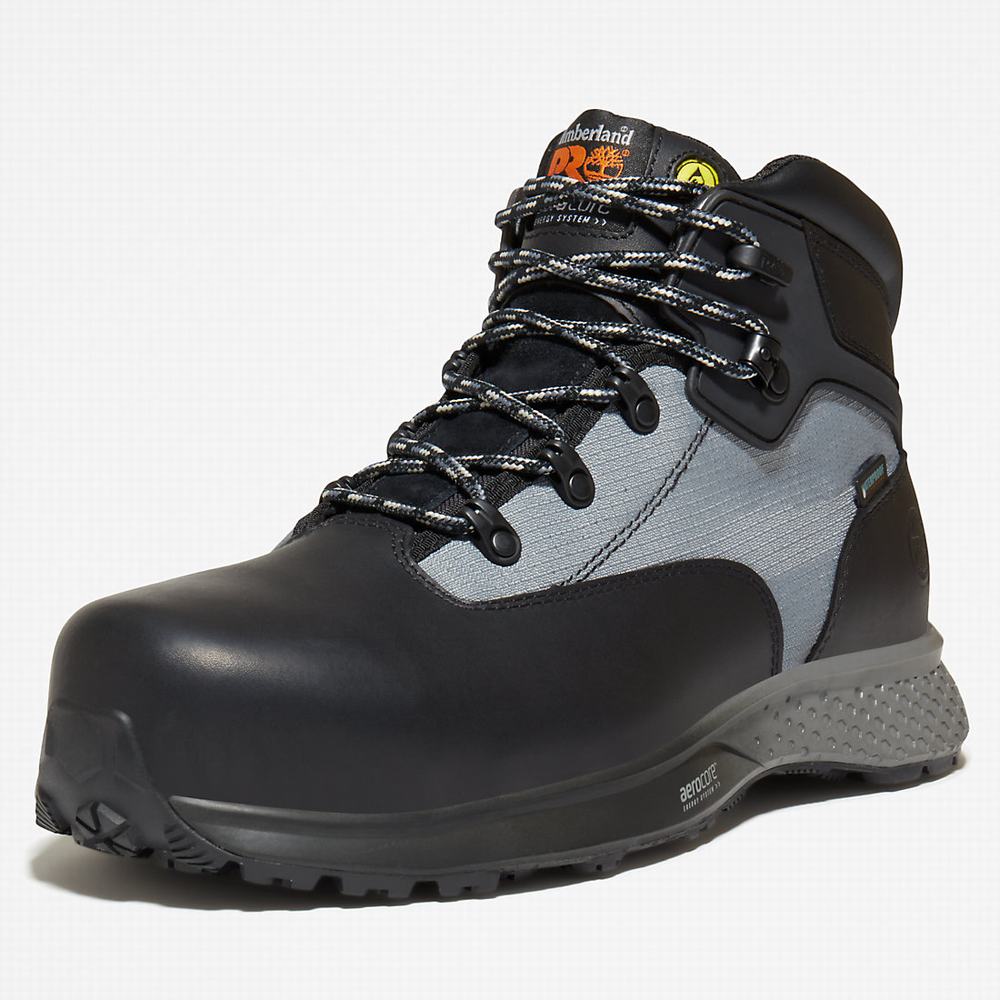 Pracovne Cizmy Timberland PRO® Euro Hiker Panske Čierne | XQ8564319