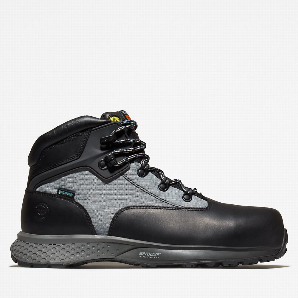 Pracovne Cizmy Timberland PRO® Euro Hiker Panske Čierne | XQ8564319