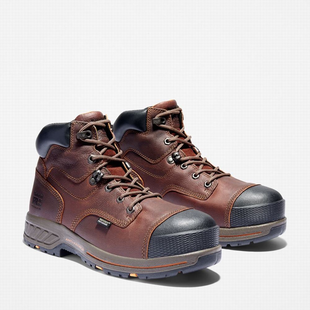 Pracovne Cizmy Timberland PRO® Helix HD Met Guard Composite Spicou Panske Hnede | JK8963720