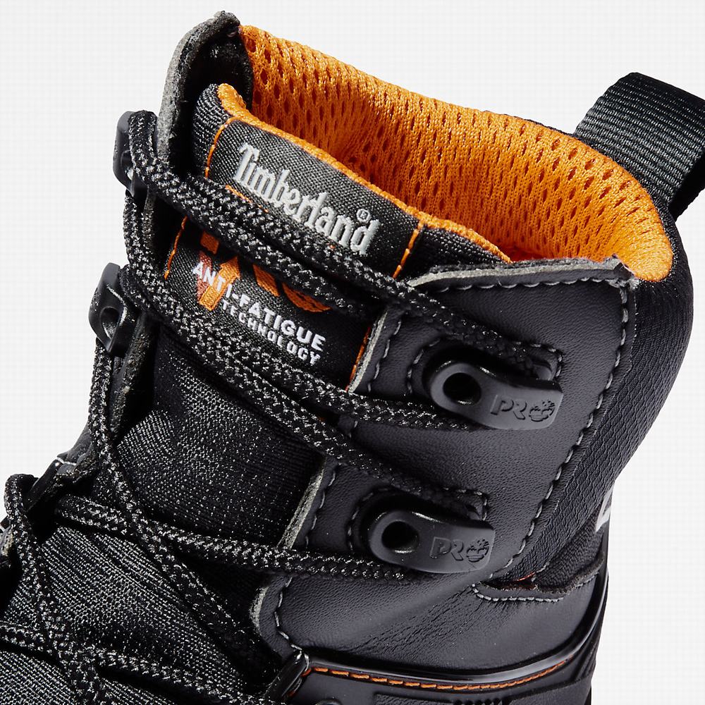 Pracovne Cizmy Timberland PRO® Hypercharge Textilne Composite Bezpečnostné Spicou Panske Čierne | HD4857120