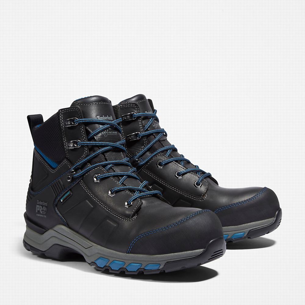 Pracovne Cizmy Timberland PRO® Hypercharge Composite Bezpečnostné Spicou Waterproof Panske Čierne | HP5769103