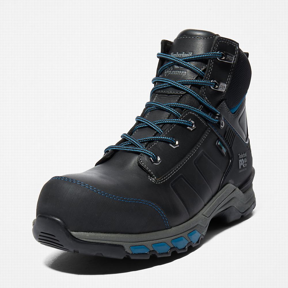 Pracovne Cizmy Timberland PRO® Hypercharge Composite Bezpečnostné Spicou Waterproof Panske Čierne | HP5769103