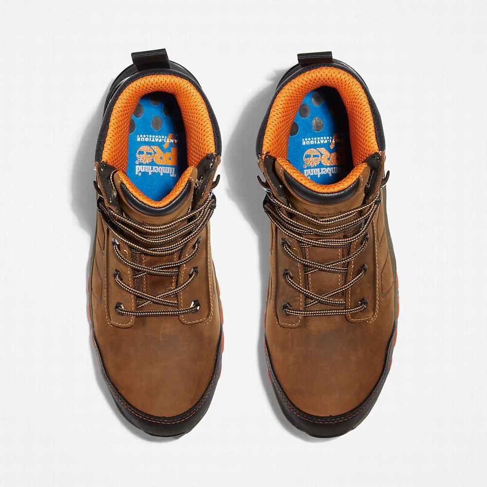 Pracovne Cizmy Timberland PRO® Hypercharge Composite Bezpečnostné Spicou Waterproof Panske Hnede | WY1420856