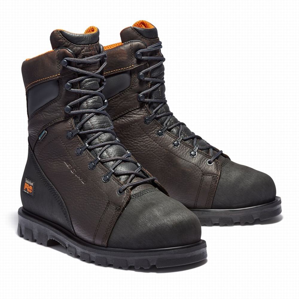 Pracovne Cizmy Timberland Rigmaster Met Guard Alloy Spicou Waterproof Panske Hnede | RM5069784