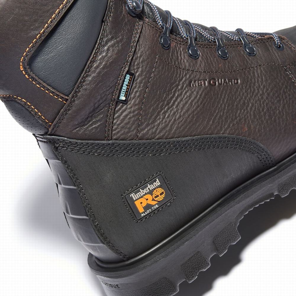 Pracovne Cizmy Timberland Rigmaster Met Guard Alloy Spicou Waterproof Panske Hnede | RM5069784