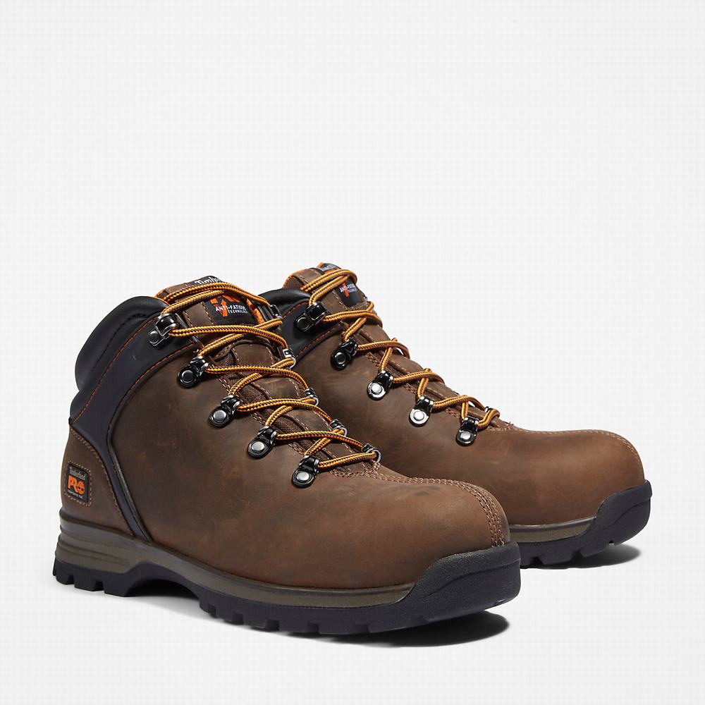 Pracovne Cizmy Timberland Splitrock XT Comp-Spicou Panske Hnede | AI4978652