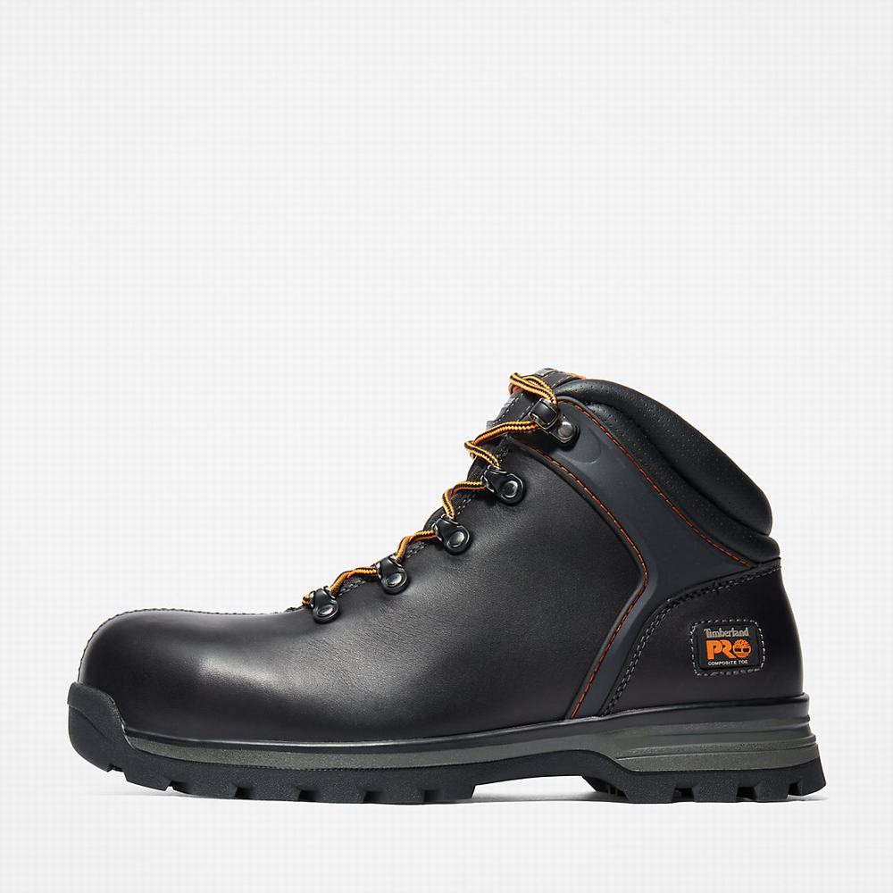 Pracovne Cizmy Timberland Splitrock XT Comp-Spicou Panske Čierne | DK3892604