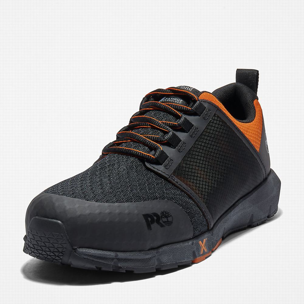 Pracovne Topanky Timberland Radius Alloy-Spicou Panske Čierne | XW7012854