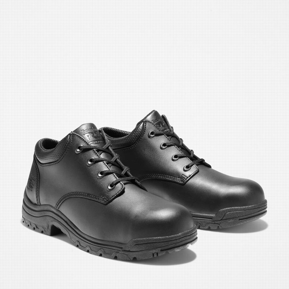 Pracovne Topanky Timberland TiTAN Bežná Alloy Spicou Panske Čierne | AN3587102