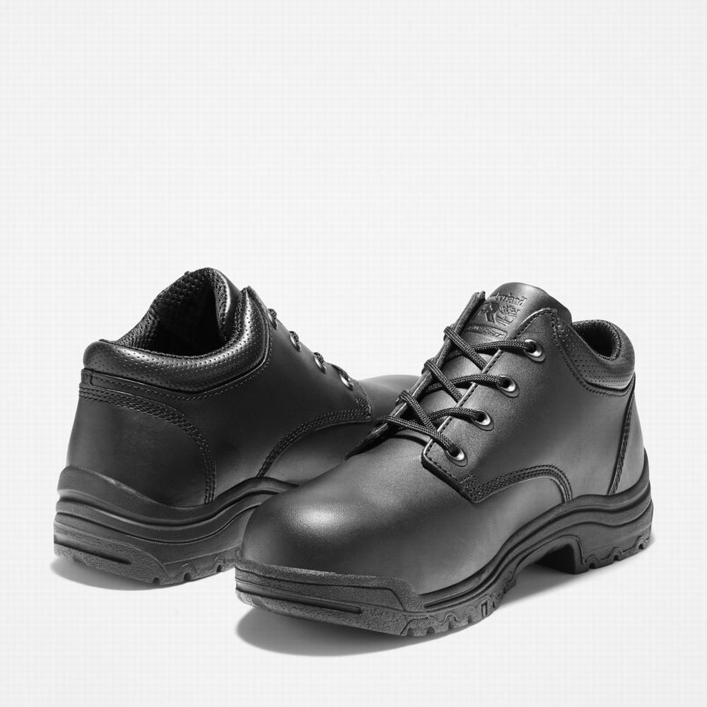 Pracovne Topanky Timberland TiTAN Bežná Alloy Spicou Panske Čierne | AN3587102