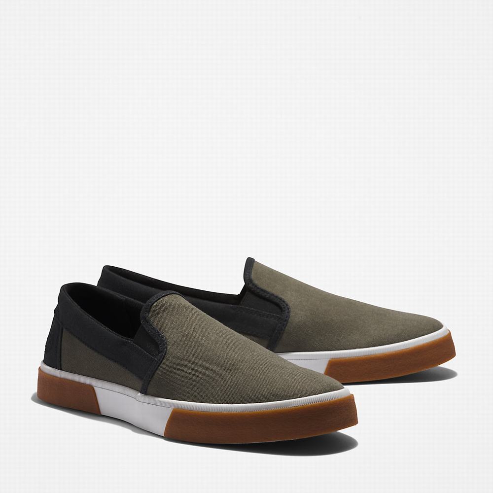 Slip On Tenisky Timberland Union Wharf 2.0 EK+ Panske Tmavo Zelene | HM8437692