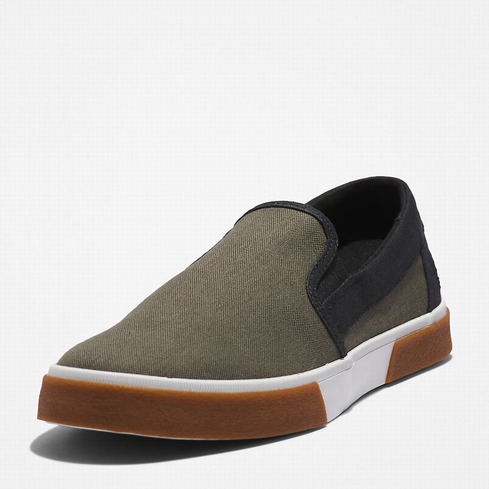 Slip On Tenisky Timberland Union Wharf 2.0 EK+ Panske Tmavo Zelene | HM8437692