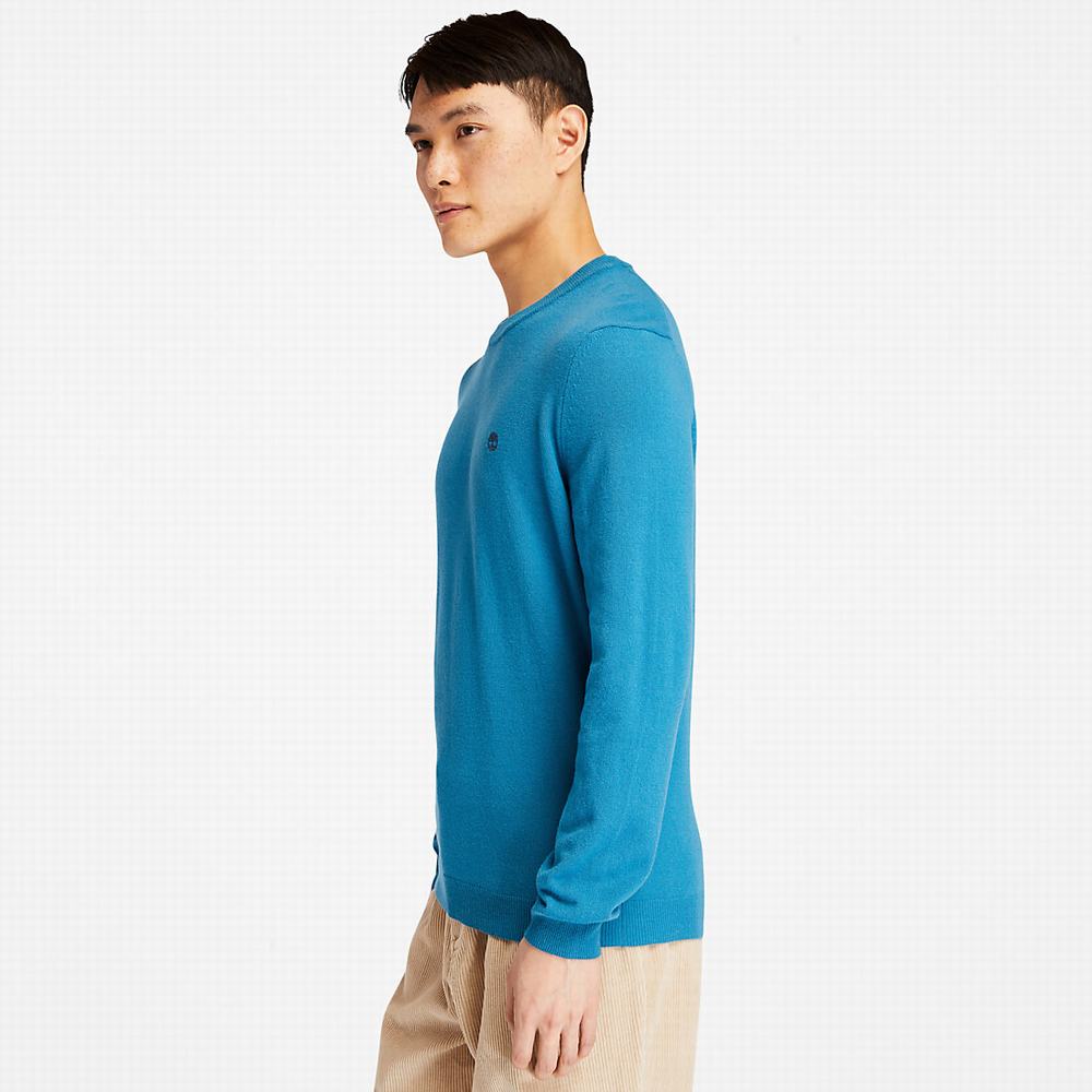 Svetre Timberland Cohas Brook Crewneck Panske Modre | IF6491053