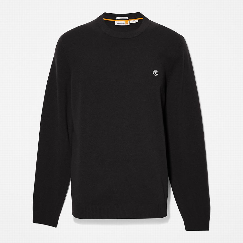 Svetre Timberland Cohas Brook Crewneck Panske Čierne | LH2974036