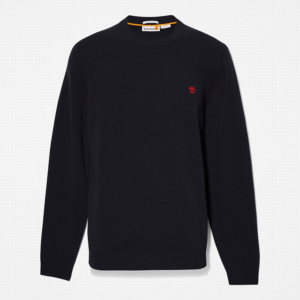 Svetre Timberland Cohas Brook Crewneck Panske Námornícka Modrá | QA0459763