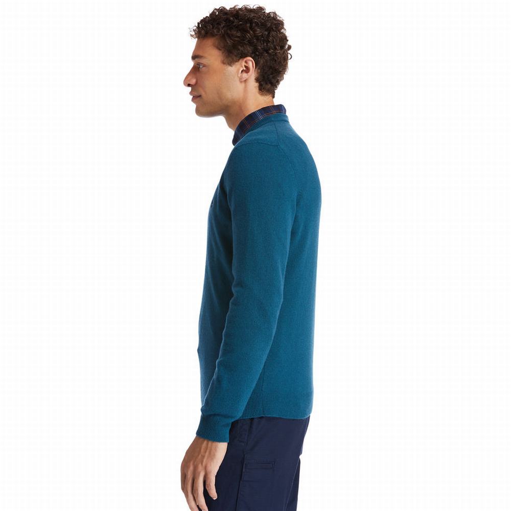 Svetre Timberland Cohas Brook Crewneck Panske Zelene | QF3548607