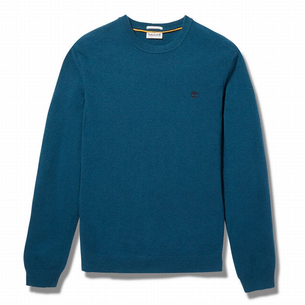 Svetre Timberland Cohas Brook Crewneck Panske Zelene | QF3548607