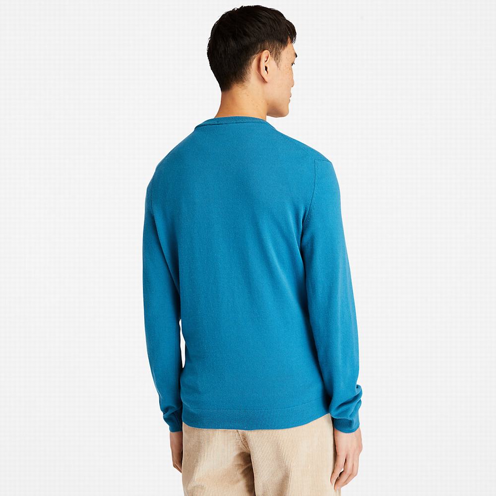 Svetre Timberland Cohas Brook V-Neck Panske Modre | VO0972346