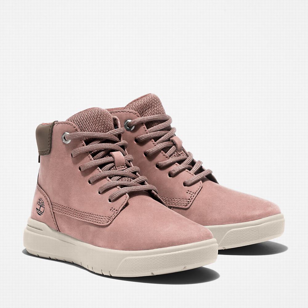 Tenisky Timberland Seneca Bay High-top Detske Svetlo Ruzove | ZJ3016758