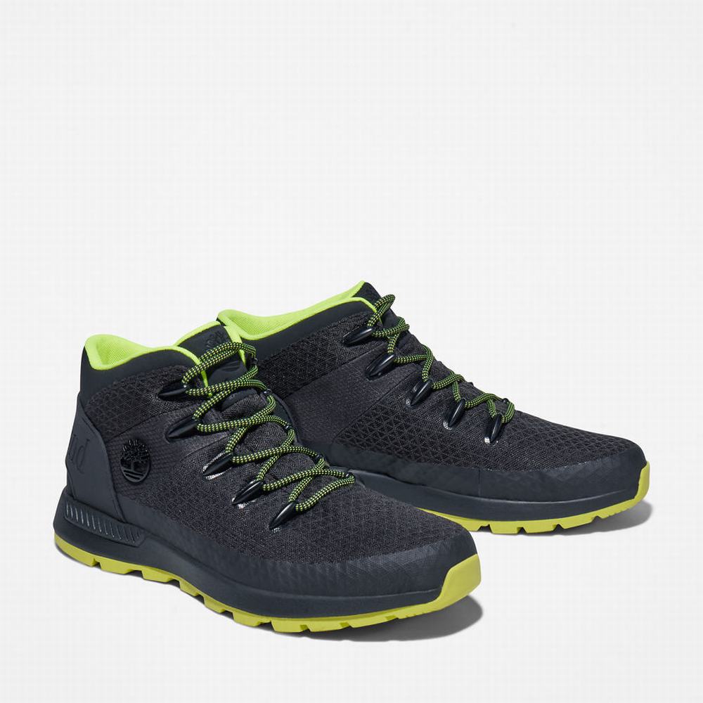 Tenisky Timberland Sprint Trekker Mid Hiker Panske Čierne | FJ2736589