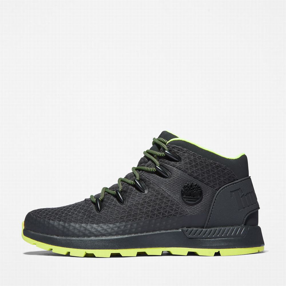 Tenisky Timberland Sprint Trekker Mid Hiker Panske Čierne | FJ2736589