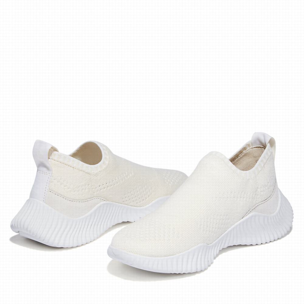 Tenisky Timberland TrueCloud™ EK+ Slip-on Damske Biele | WH5493762