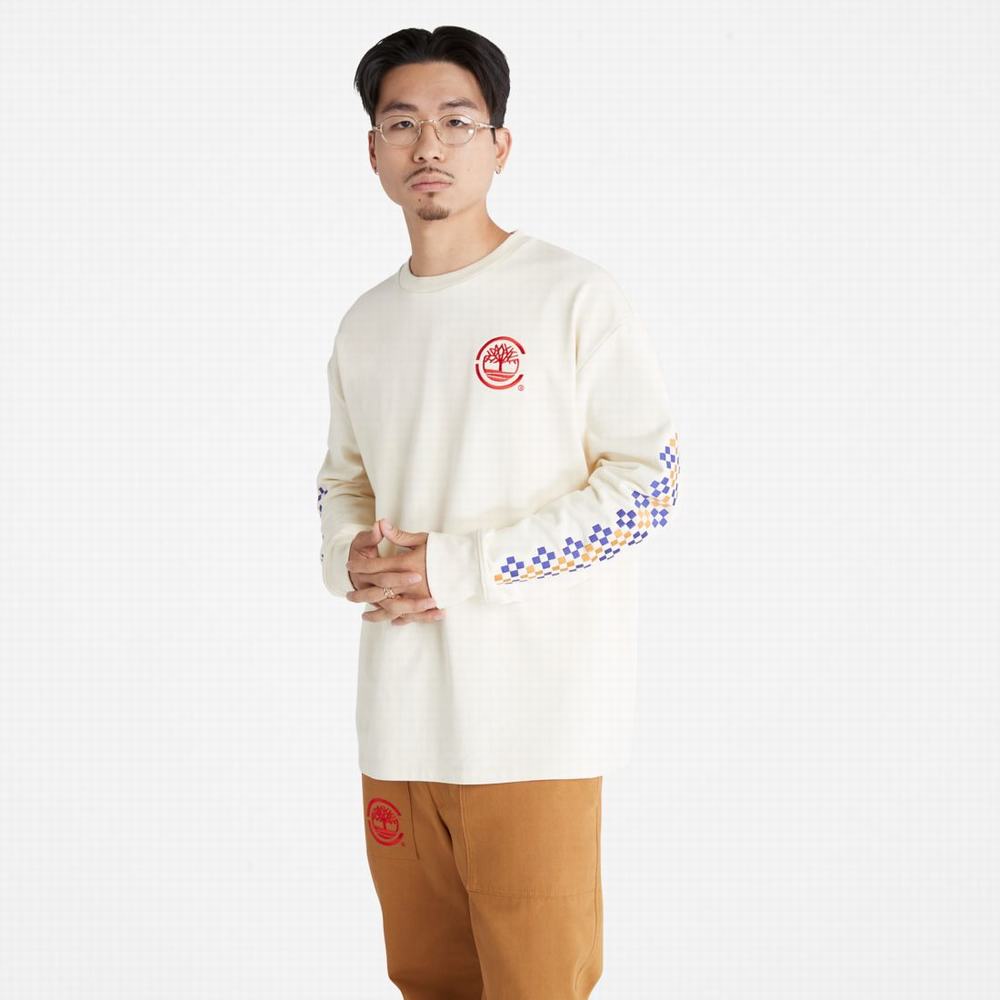 Tricko Timberland CLOT x Timberland Long-Sleeve T-Shirt Damske Biele | YM2845673