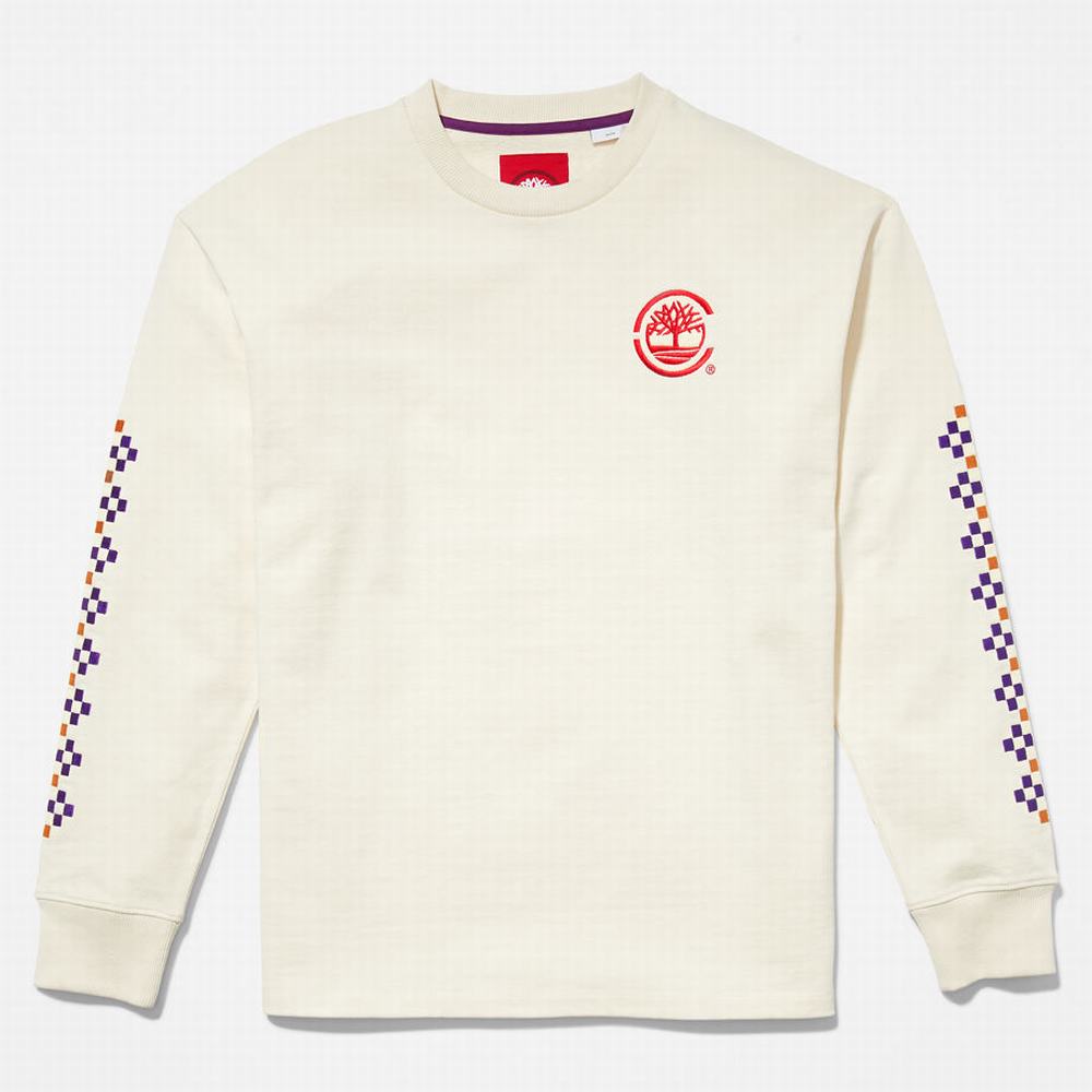 Tricko Timberland CLOT x Timberland® Long-sleeved T-Shirt Panske Béžové | SD4807326