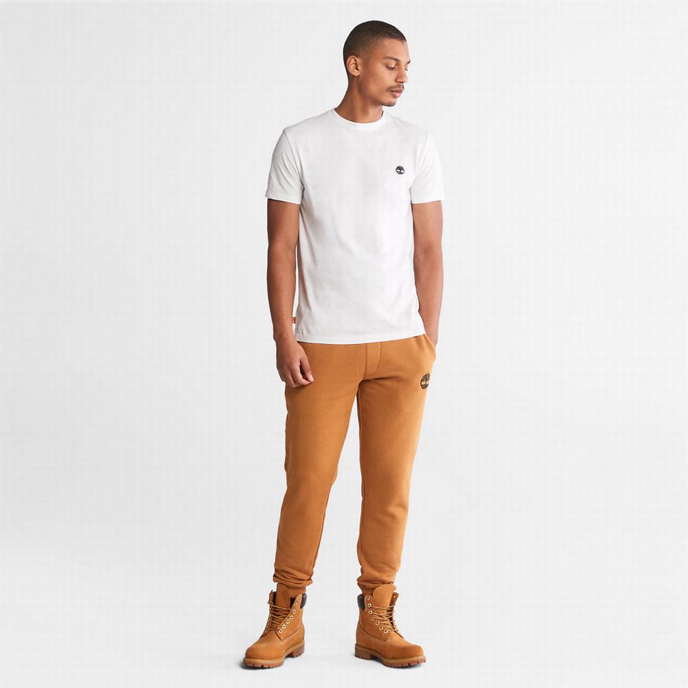 Tricko Timberland Dunstan River Crew Tee Panske Biele | TF5617843