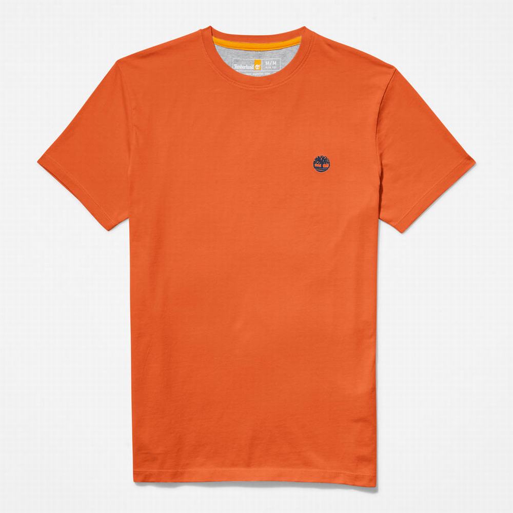 Tricko Timberland Dunstan River T-Shirt Panske Oranžové | MO2035914