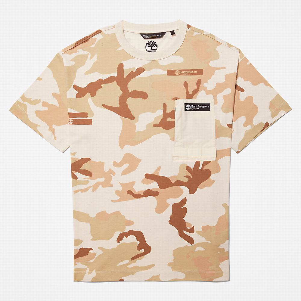 Tricko Timberland Earthkeepers® by Raeburn Utility T-Shirt Panske Zelene | US2314958