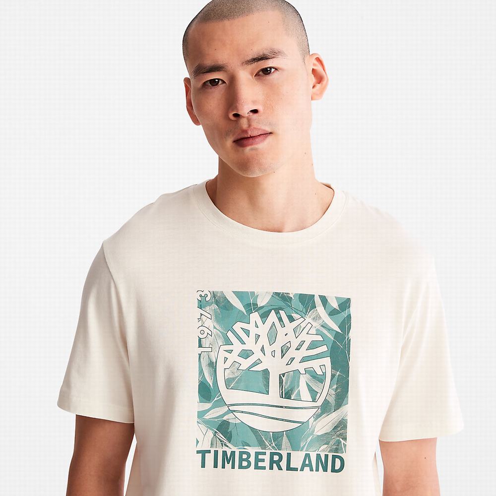 Tricko Timberland Interlock TimberFresh™ T-Shirt Panske Biele | JR6745932