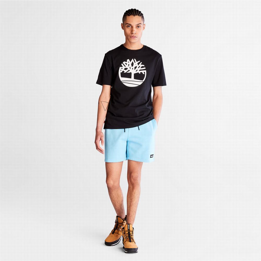 Tricko Timberland Kennebec River Tree Logo T-Shirt Panske Čierne | UQ3548920